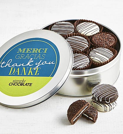 Simply Chocolate® Thank You! OREO® Tin
